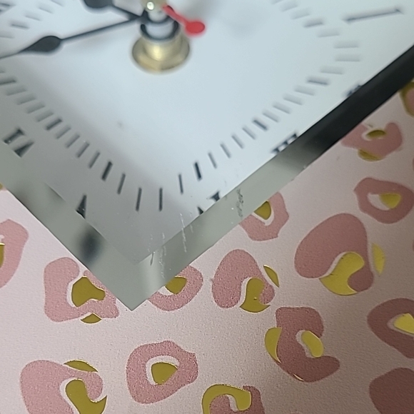 Leopard Print Standing Clock - Picture 3 of 6